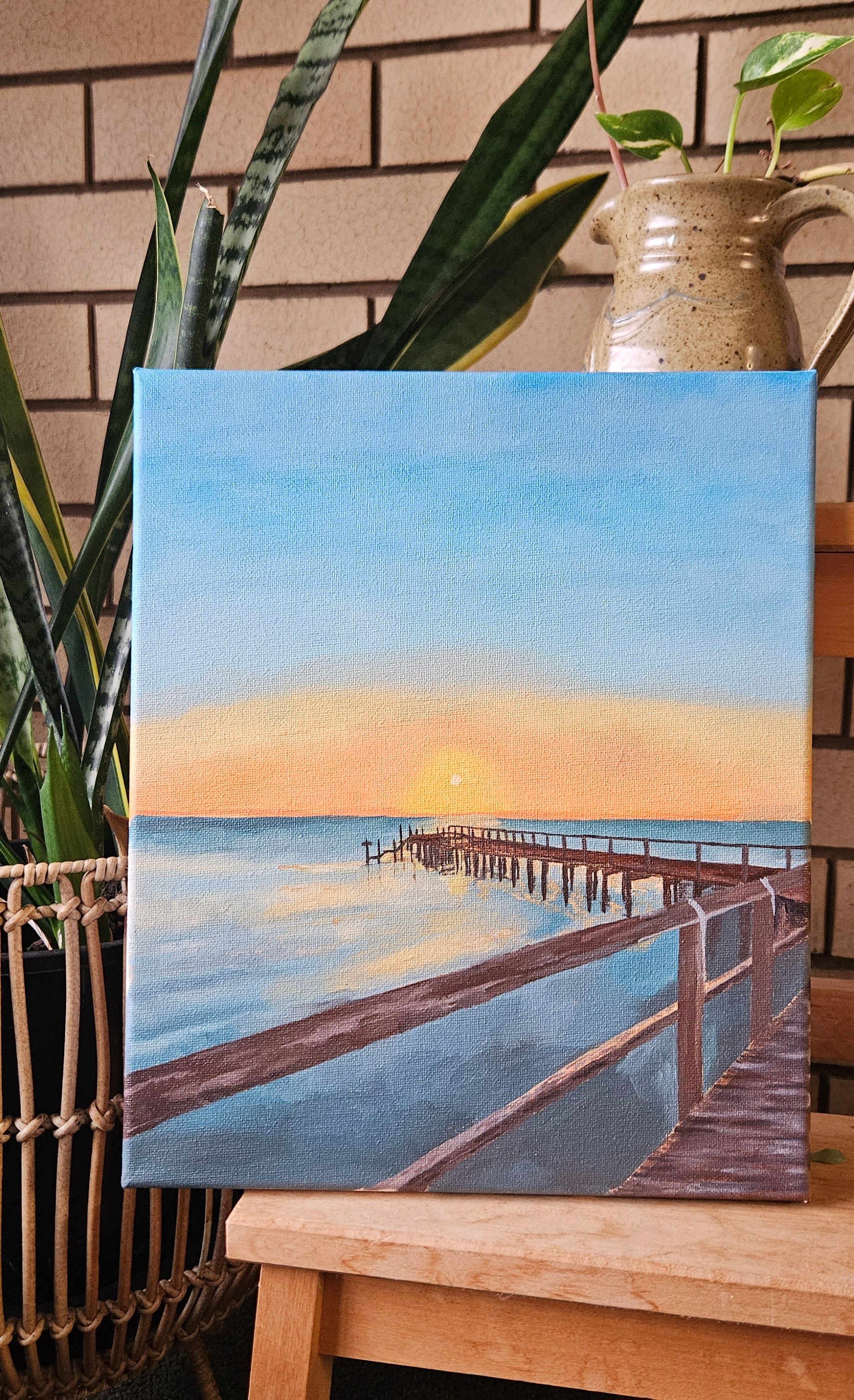 'A Kingfisher Bay Sunset' Print