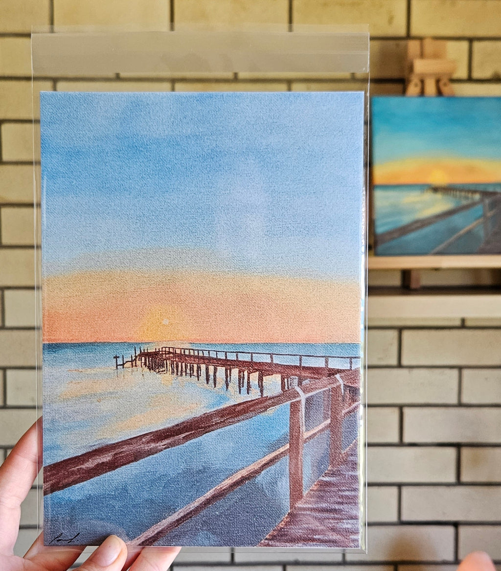 'A Kingfisher Bay Sunset' Print